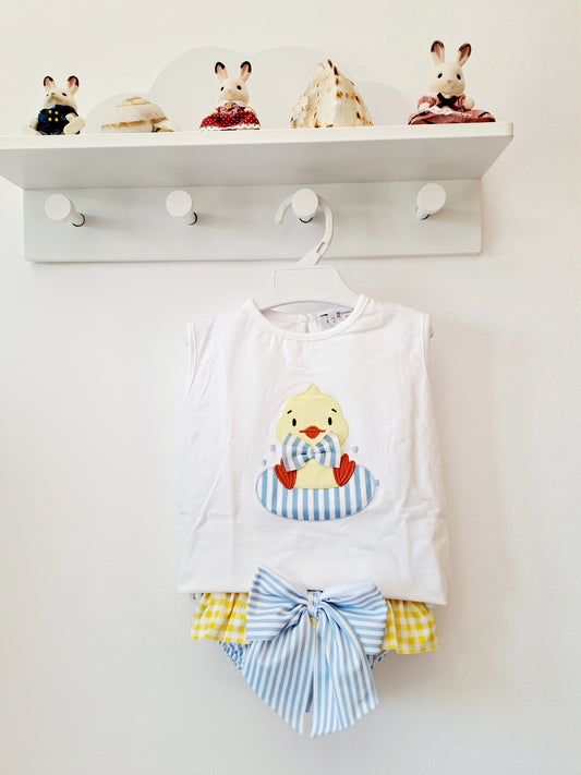 Conjunto Baño Patito Flotador