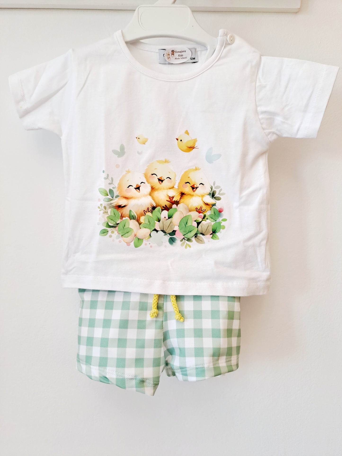 Conjunto Baño Niño Pollitos Pajaritos