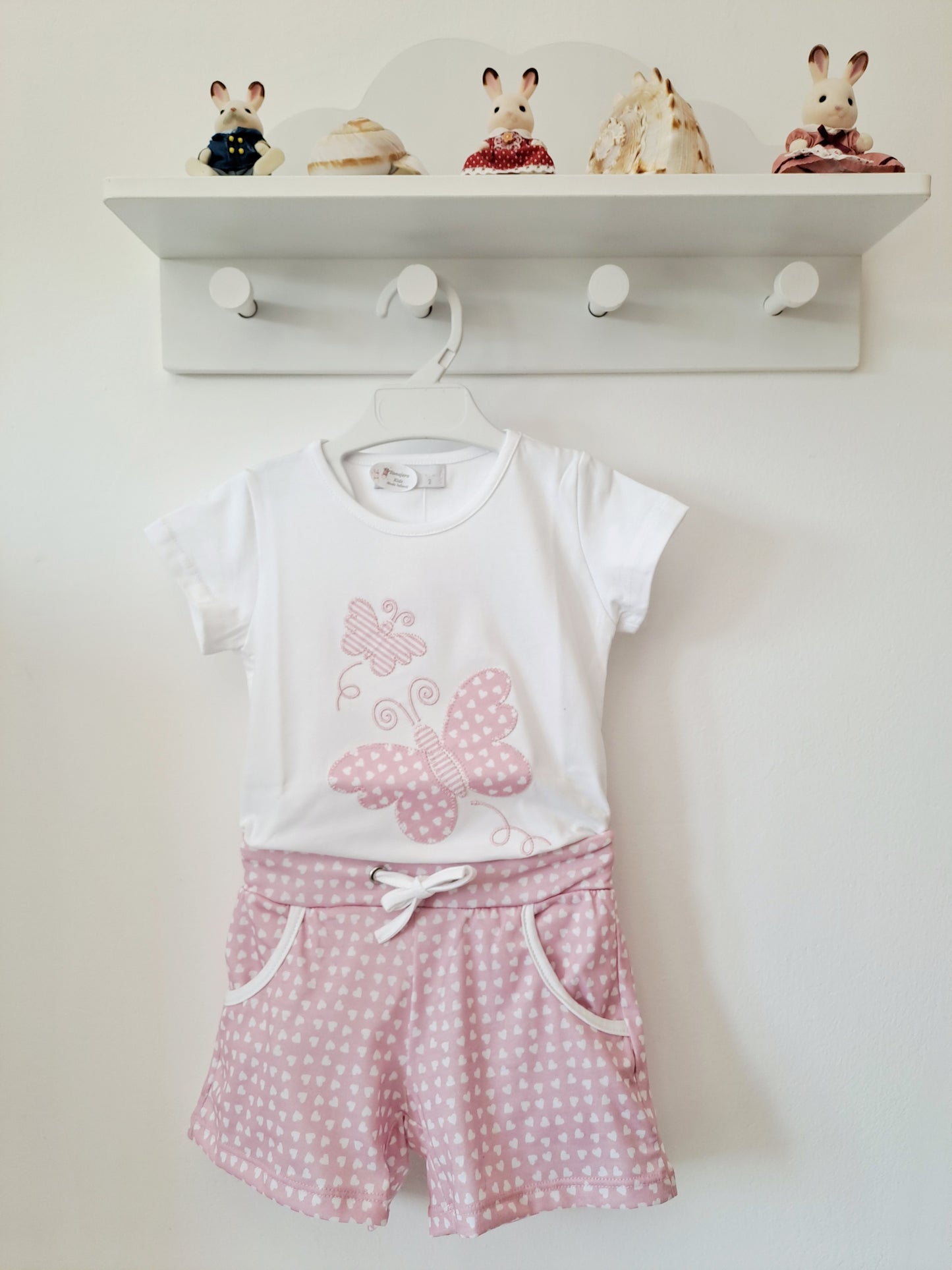 Conjunto Short Dos Mariposas