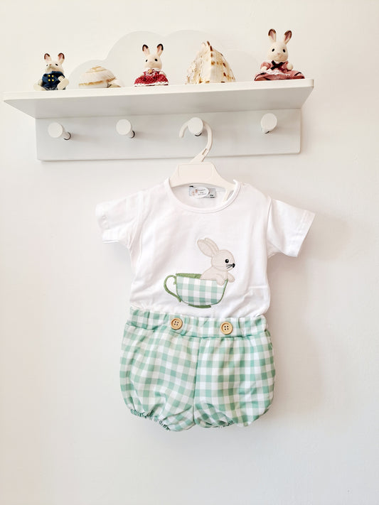 Conjunto Niño Conejo Taza