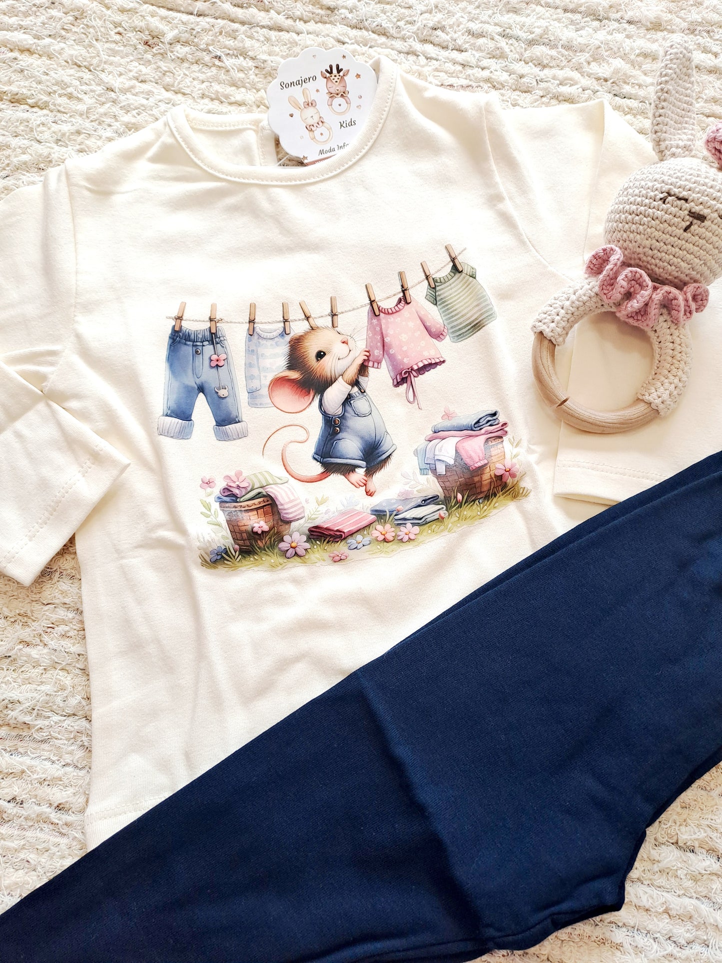 Conjunto Leggins Ratoncito