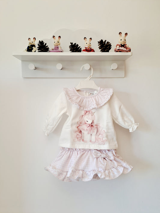 Conjunto Unicornio Rosa