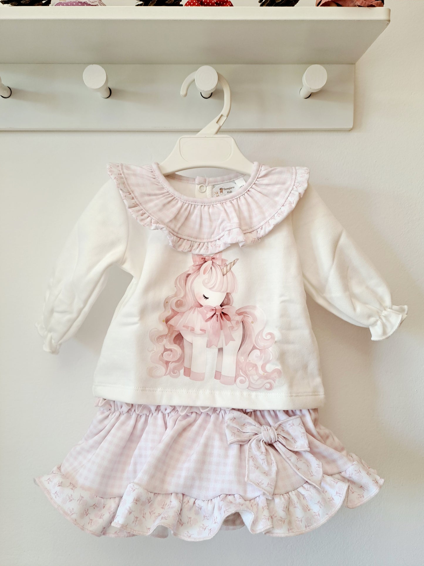Conjunto Unicornio Rosa