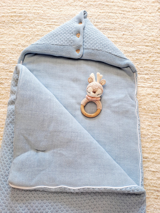 Saquito Lana Pompon Pelo