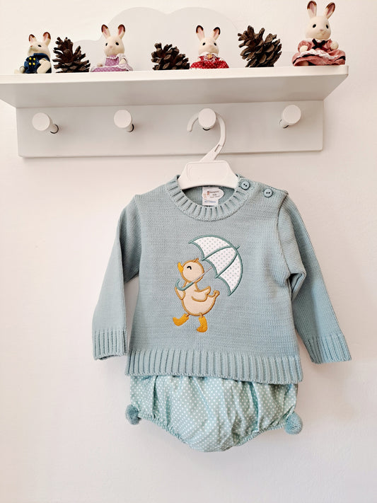 Conjunto Pololo Pato Paraguas