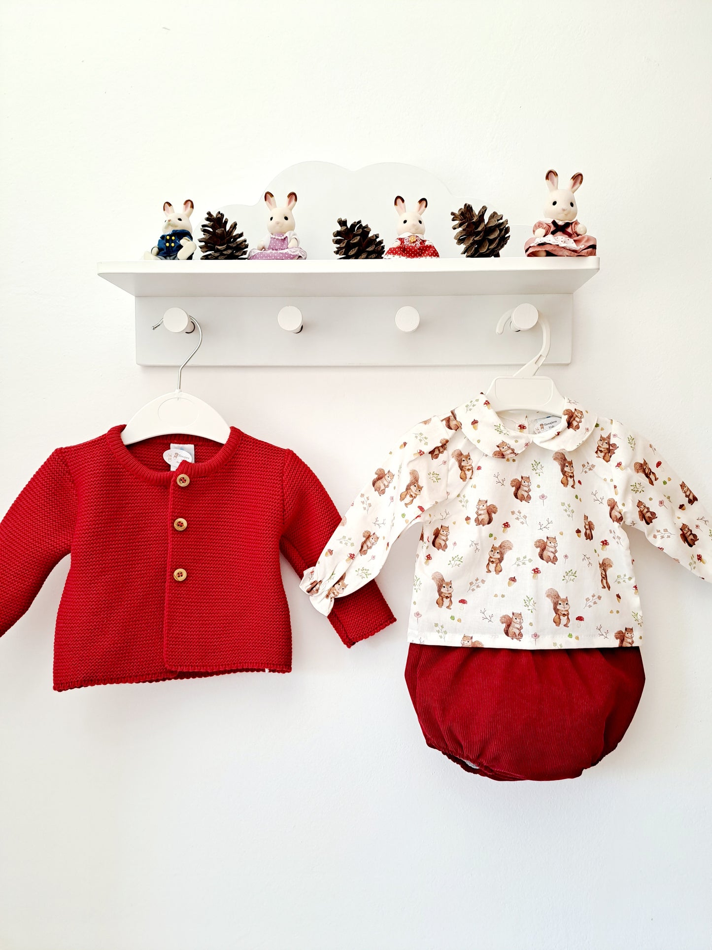 Conjunto Pololo Ardilla 3 Piezas