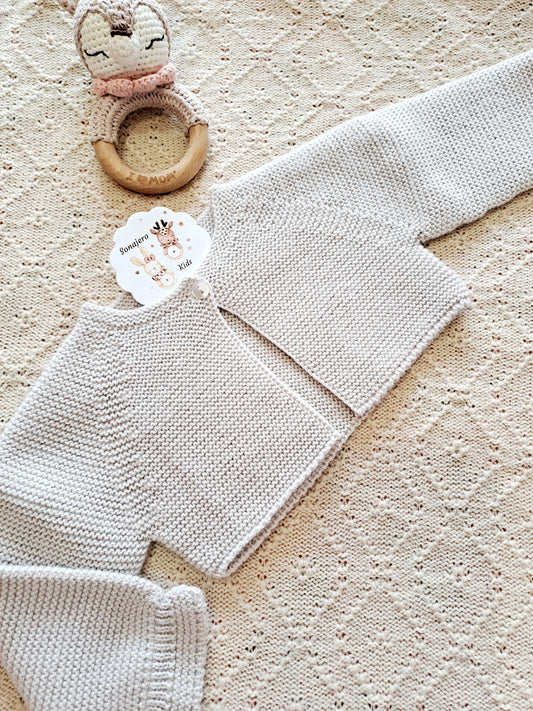 Rebeca Bolero Punto Basic Piedra