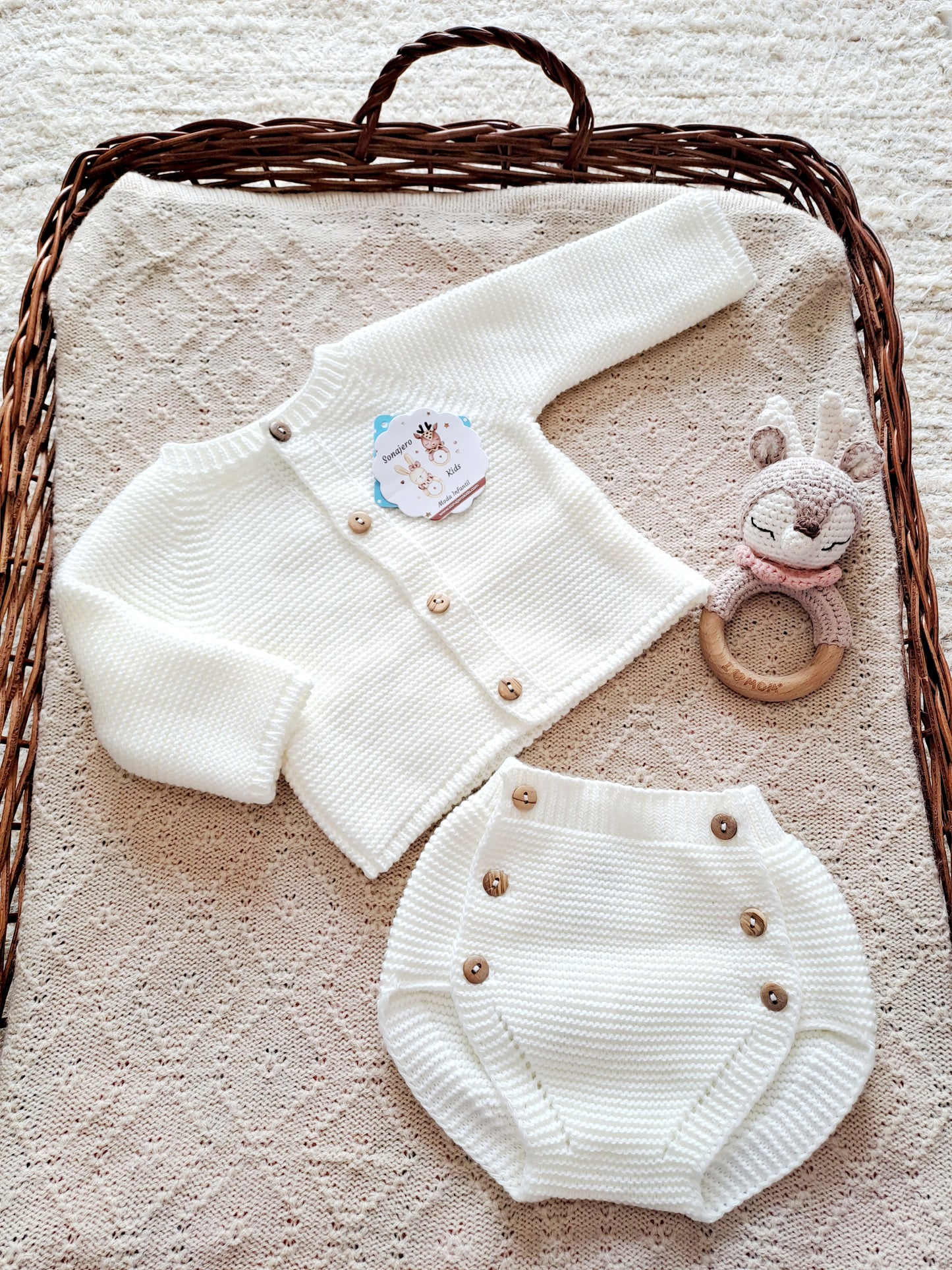 Conjunto Dulde Mañana Crema