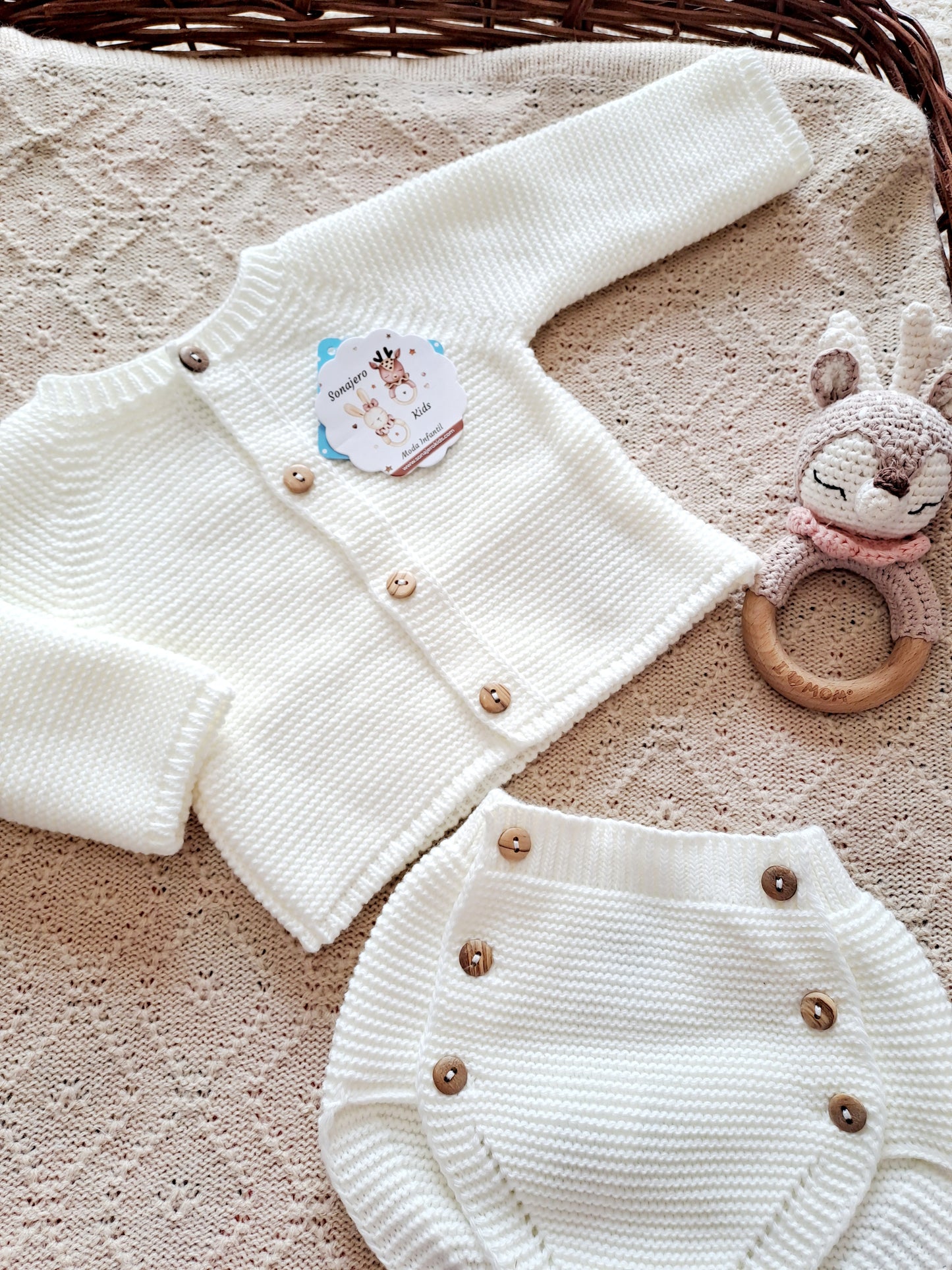 Conjunto Dulde Mañana Crema