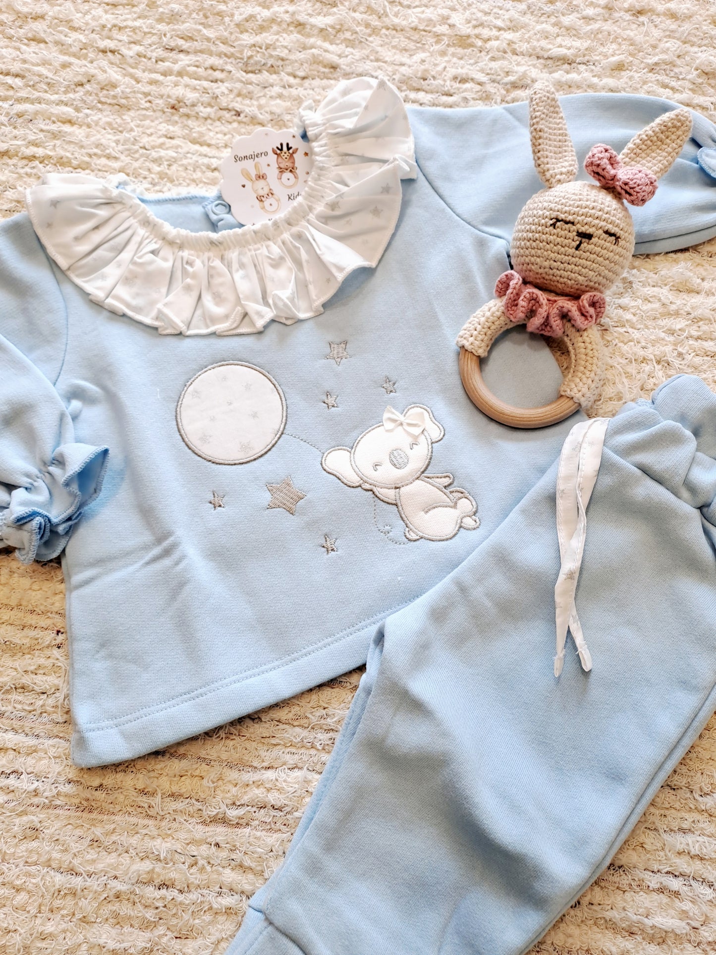 Conjunto Niña Sudadera Koala Globo