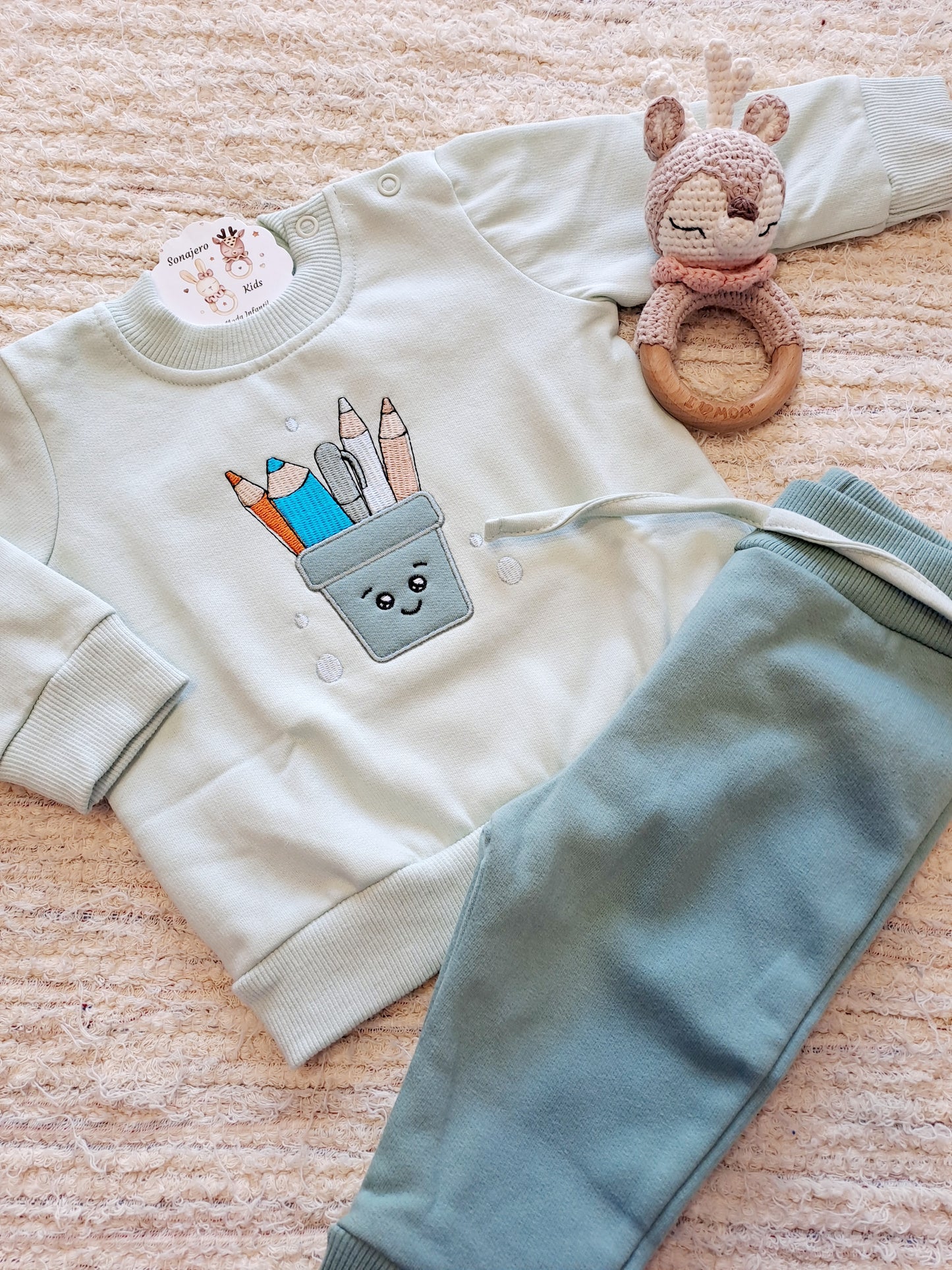 Conjunto Niño Sudadera Lapices