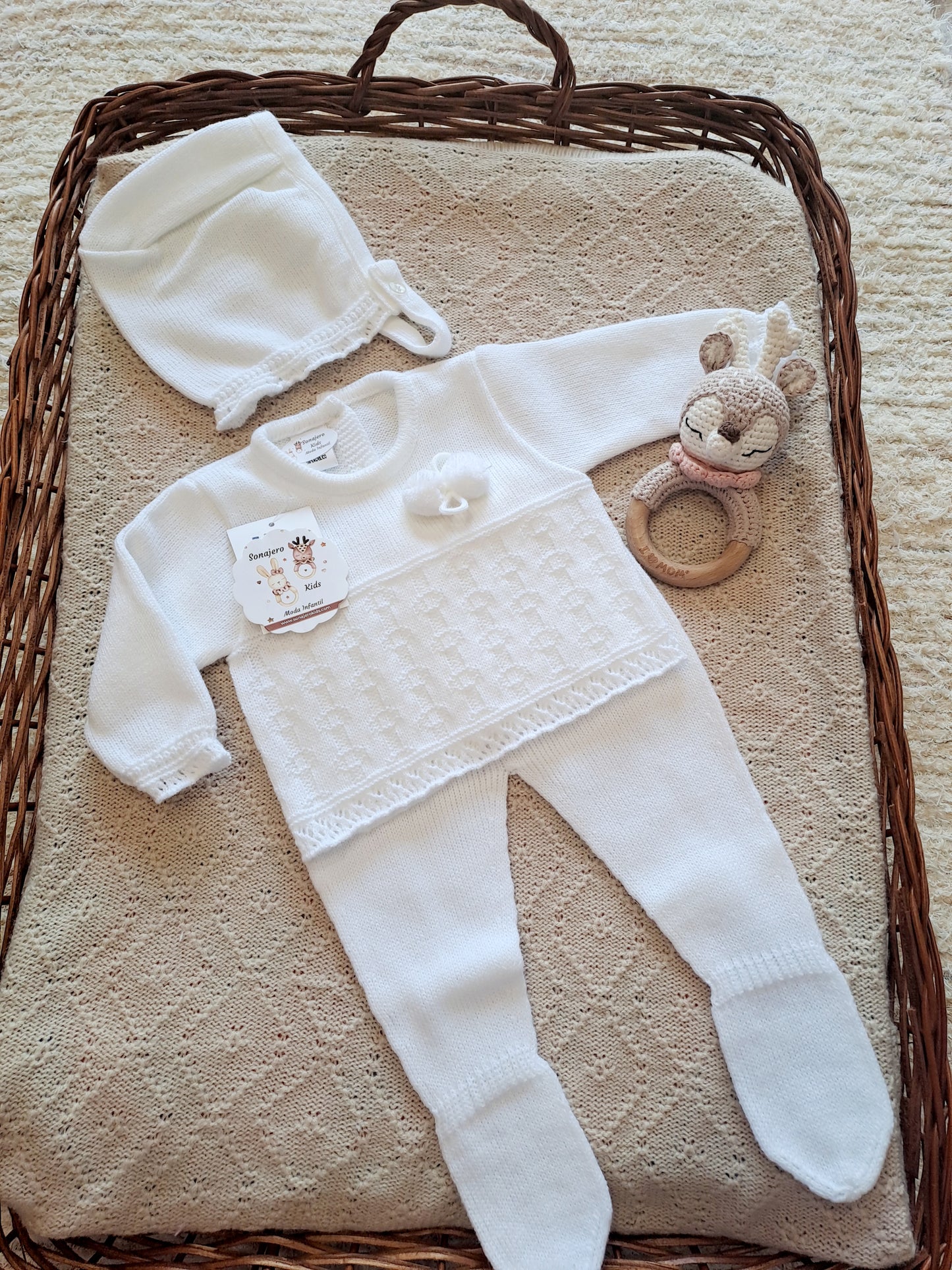 Conjunto Lana 3318 Blanco