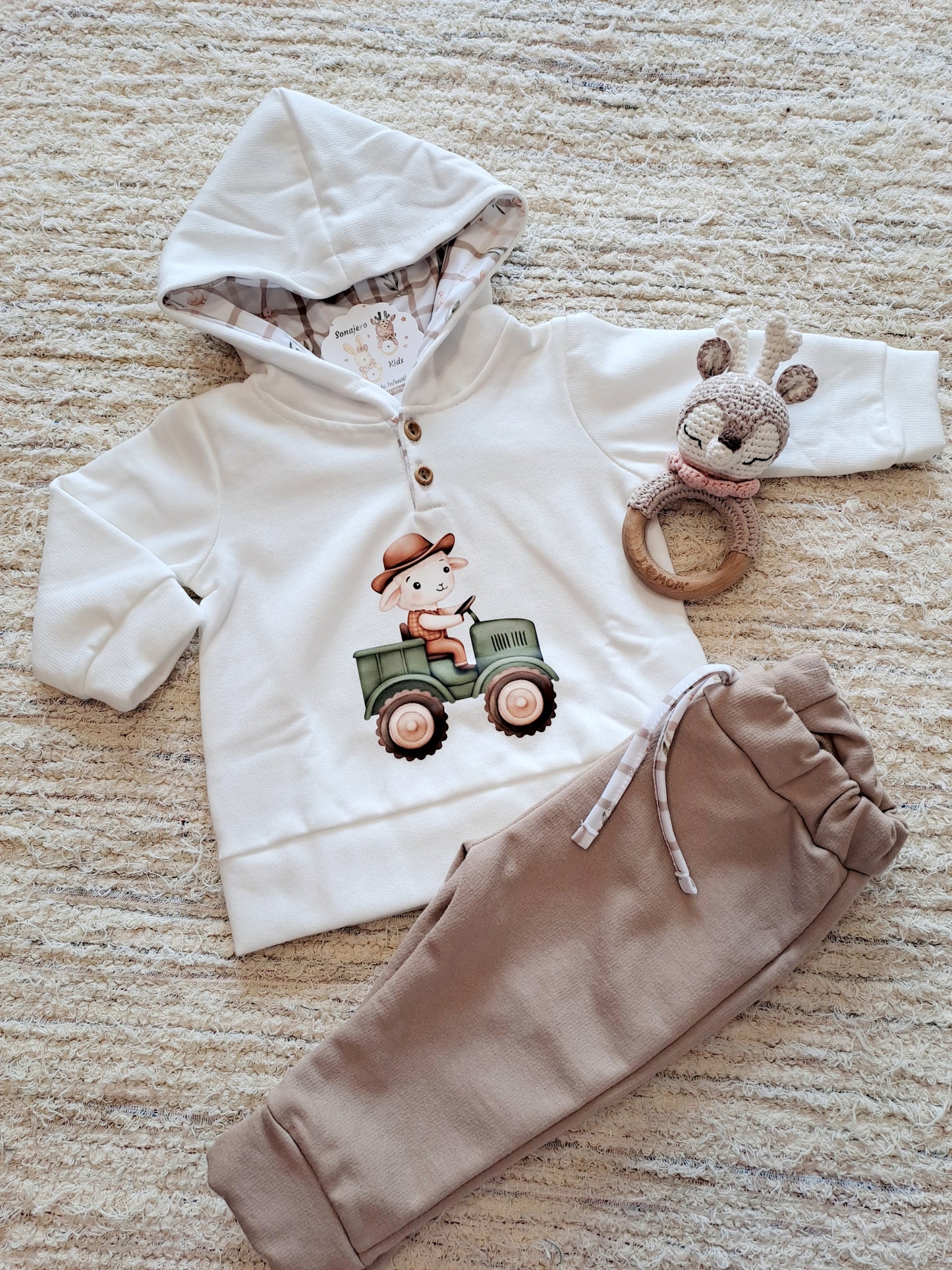 Conjunto Niño Sudadera Granja