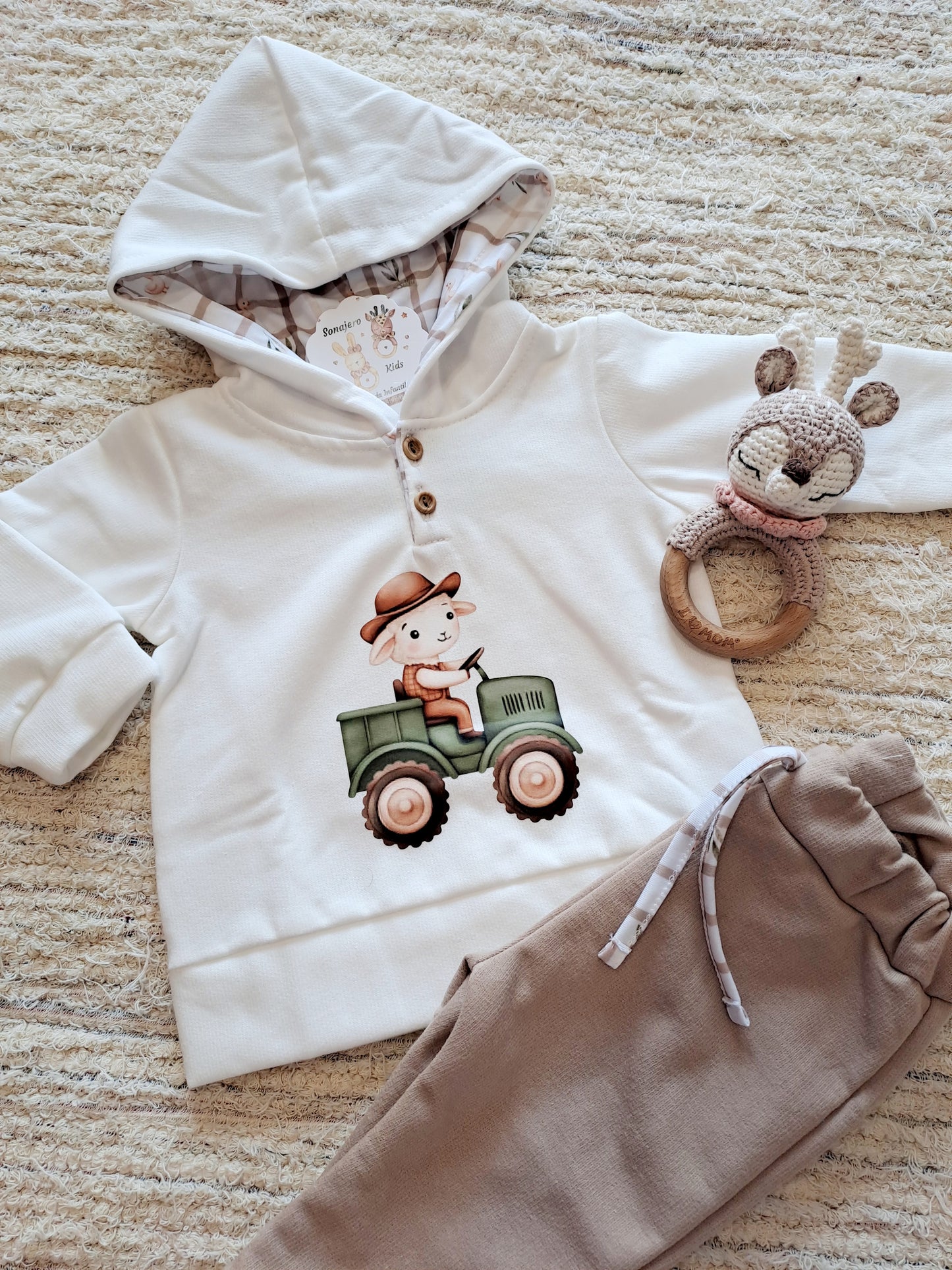 Conjunto Niño Sudadera Granja