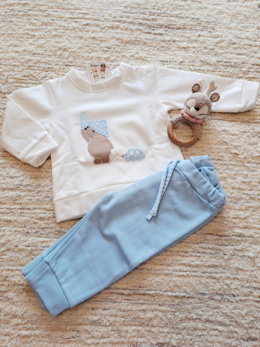 Conjunto Niño Sudadera Osito Soñador