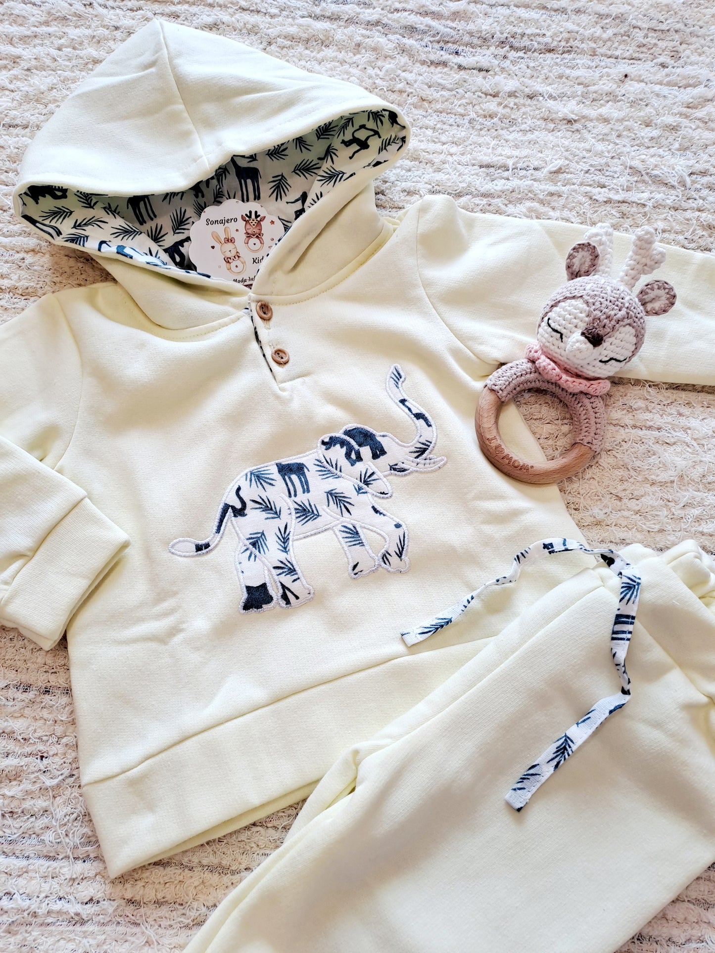Conjunto Niño Sudadera Elefante