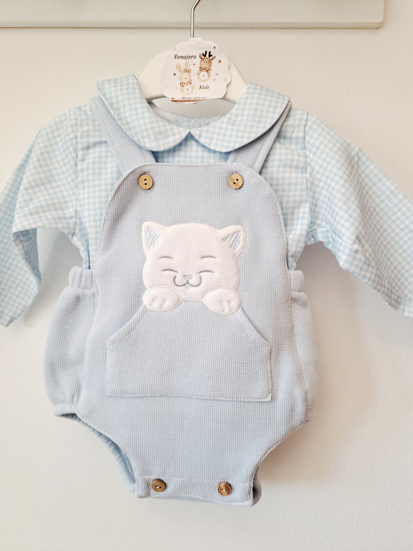 Conjunto Peto Gatito