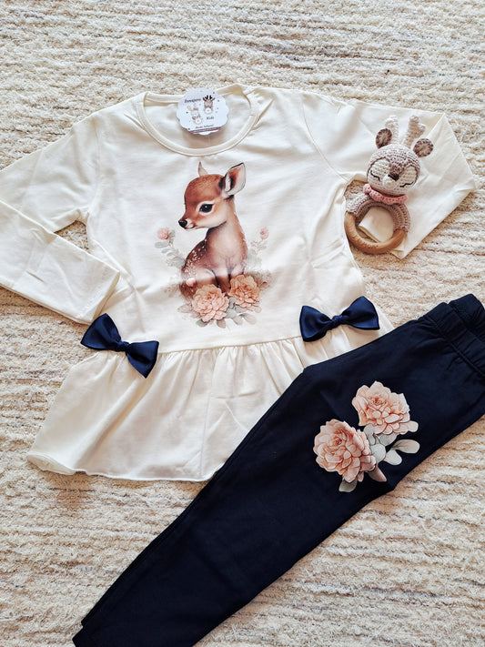 Conjunto leggins Bambi Lazos