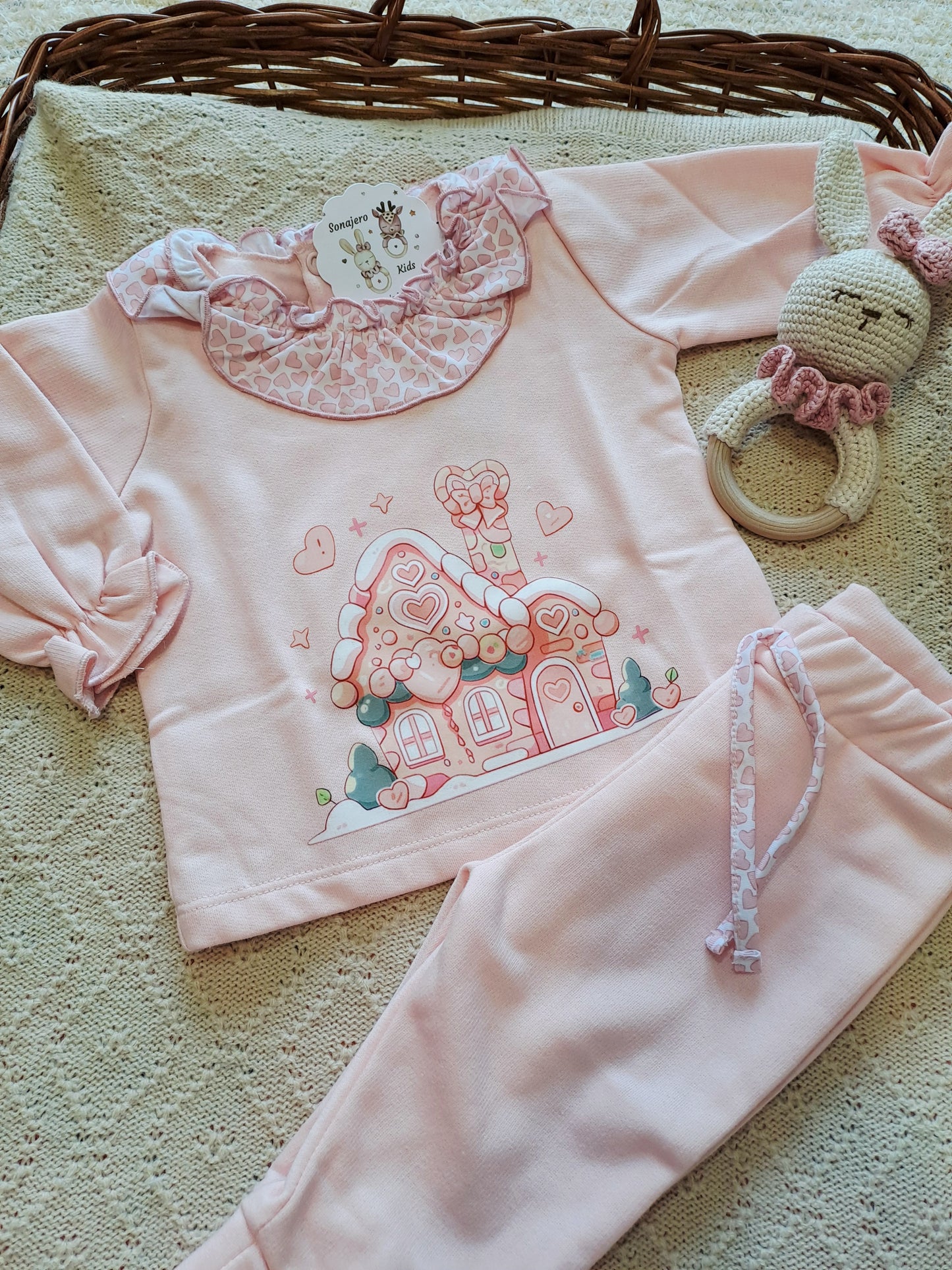 Conjunto Niña Casita Caramelos