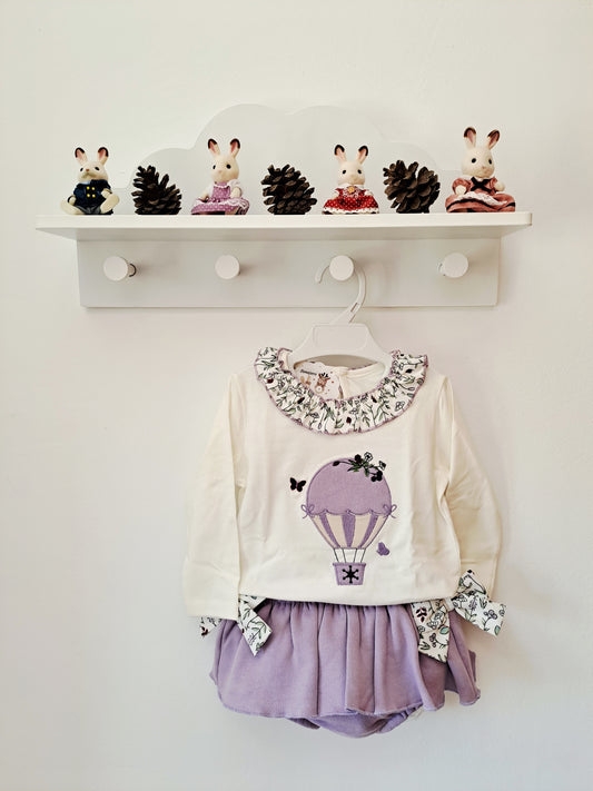 Conjunto Niña Globo
