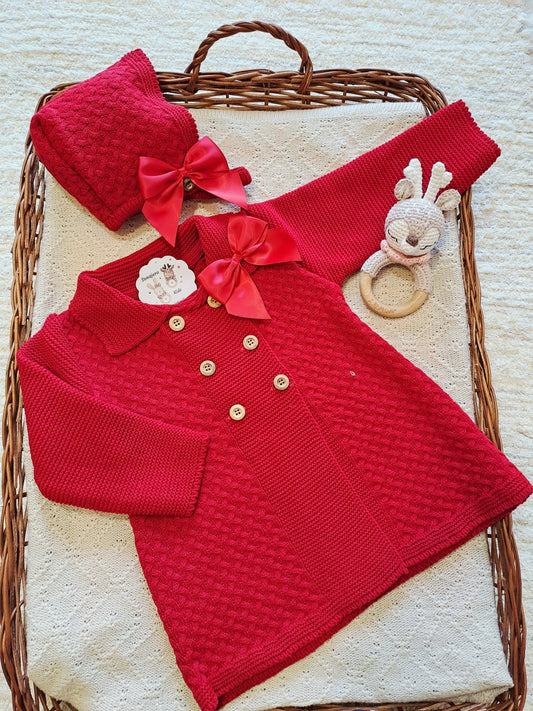 Abrigo Capota Palmira Rojo