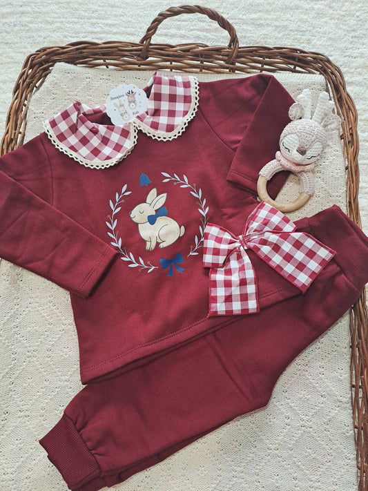 Conjunto Conejito Bourdeos