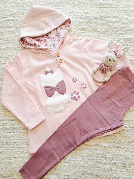 Conjunto Leggins Cat Back