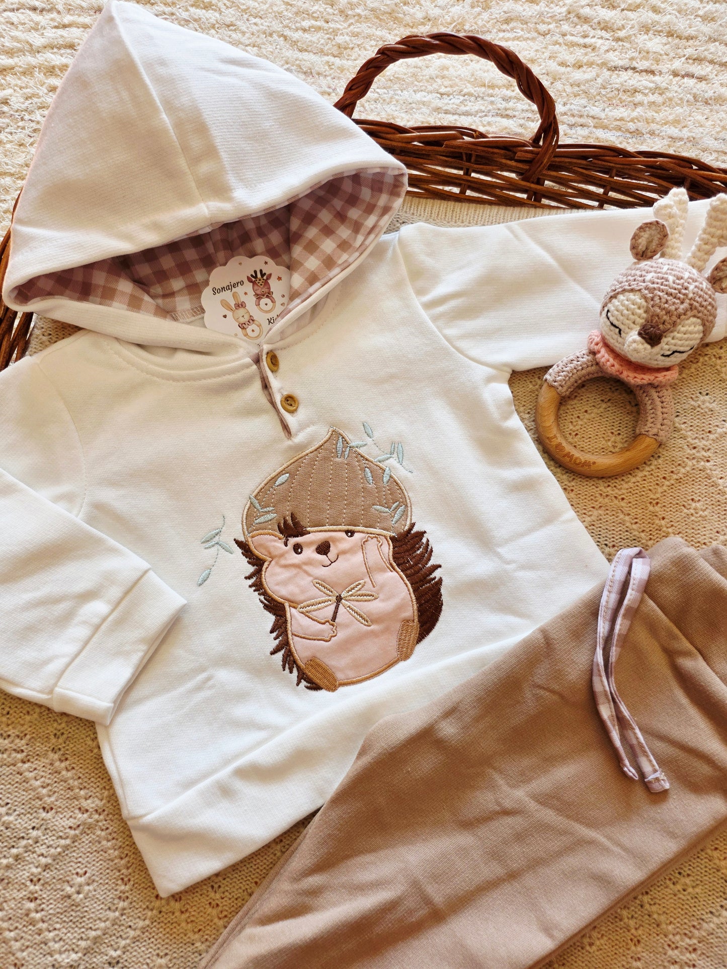 Conjunto Niña Erizo