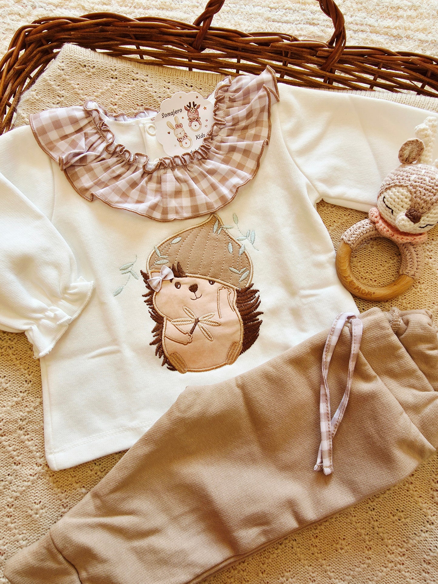 Conjunto Niña Erizo