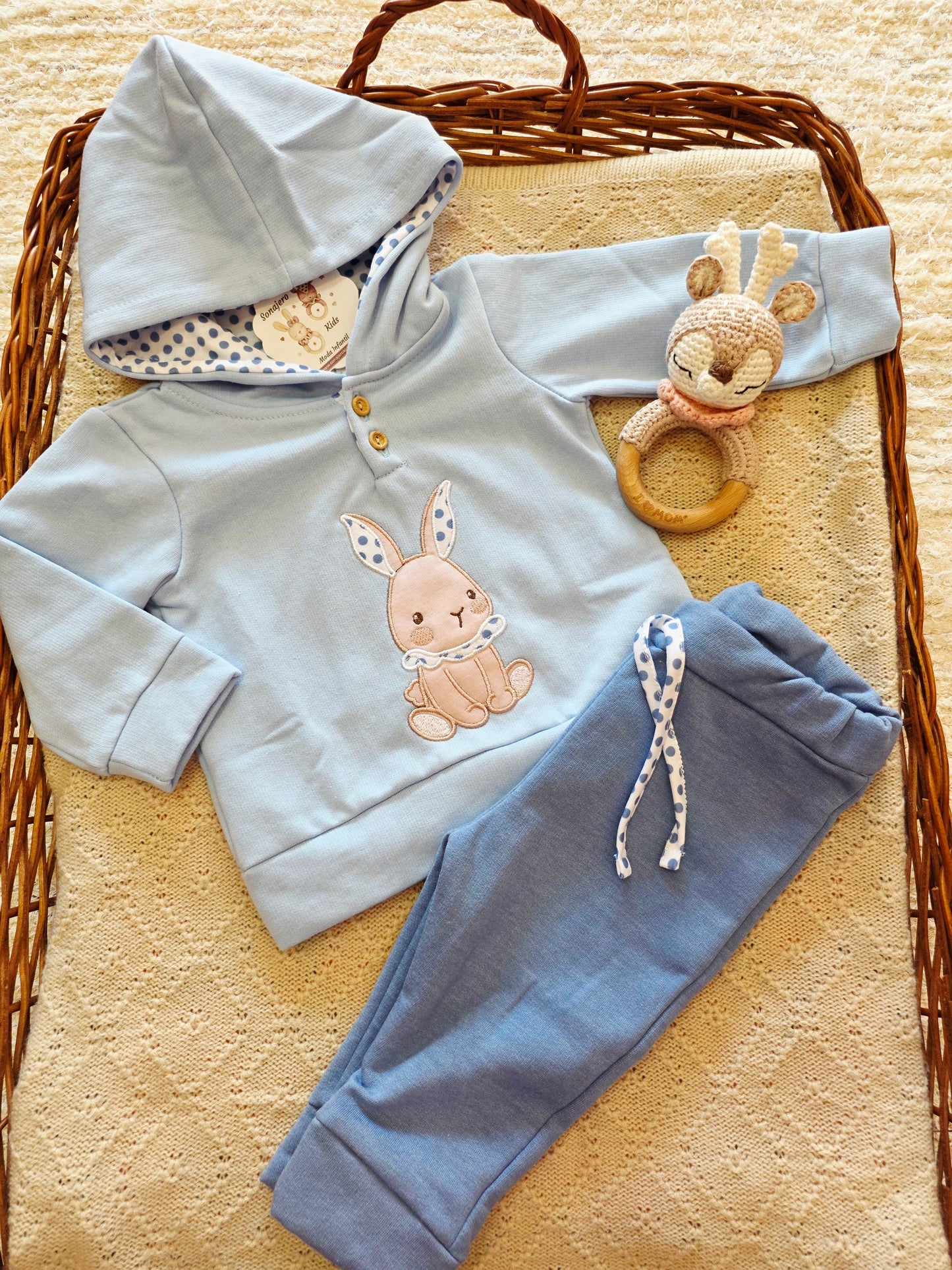 Conjunto Niño Conejito Encantado