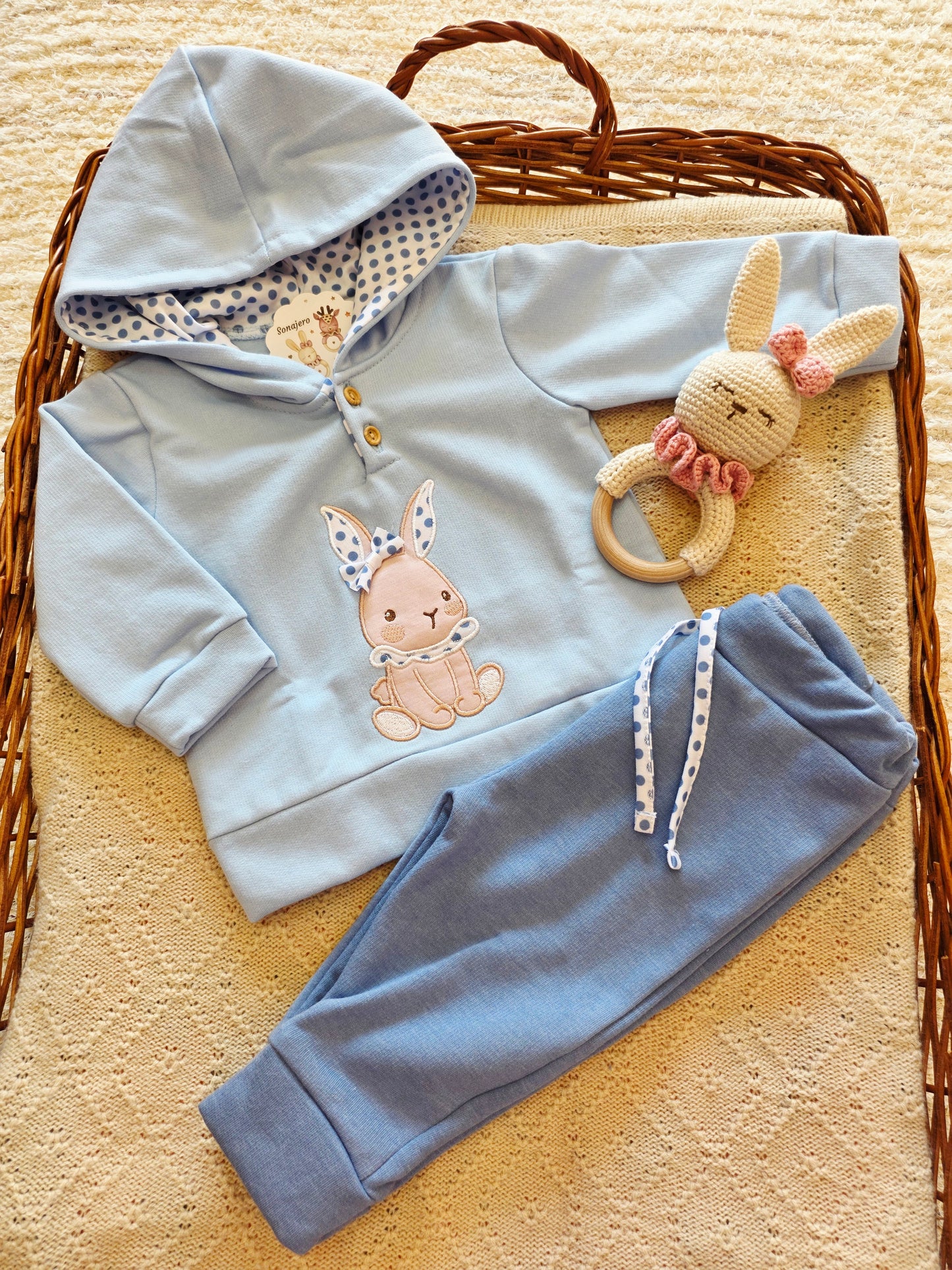 Conjunto Niña Conejito Encantado