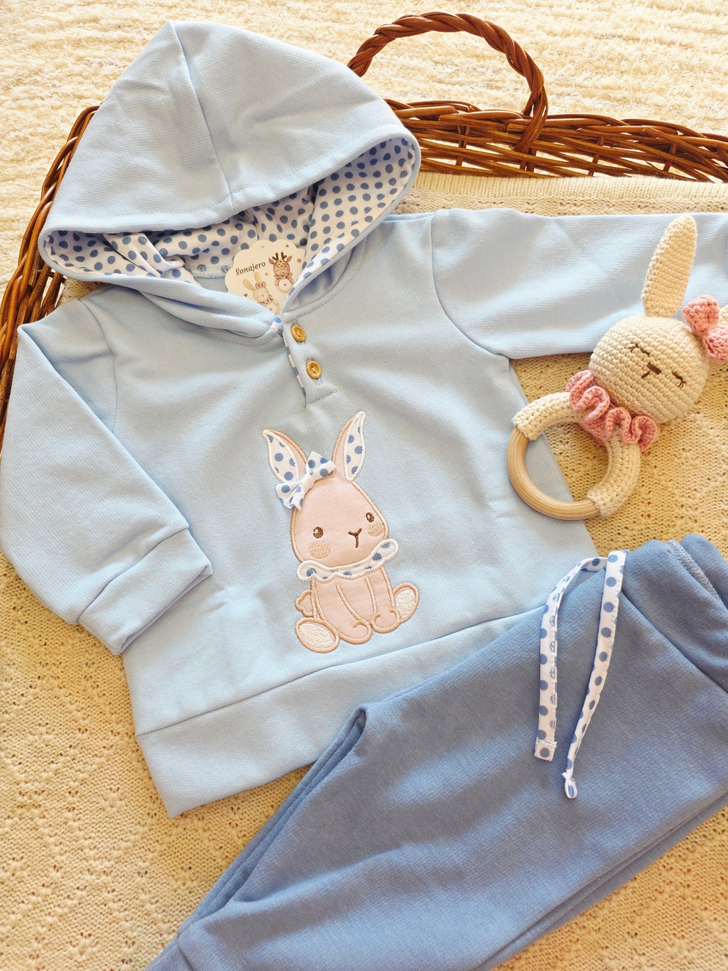 Conjunto Niña Conejito Encantado