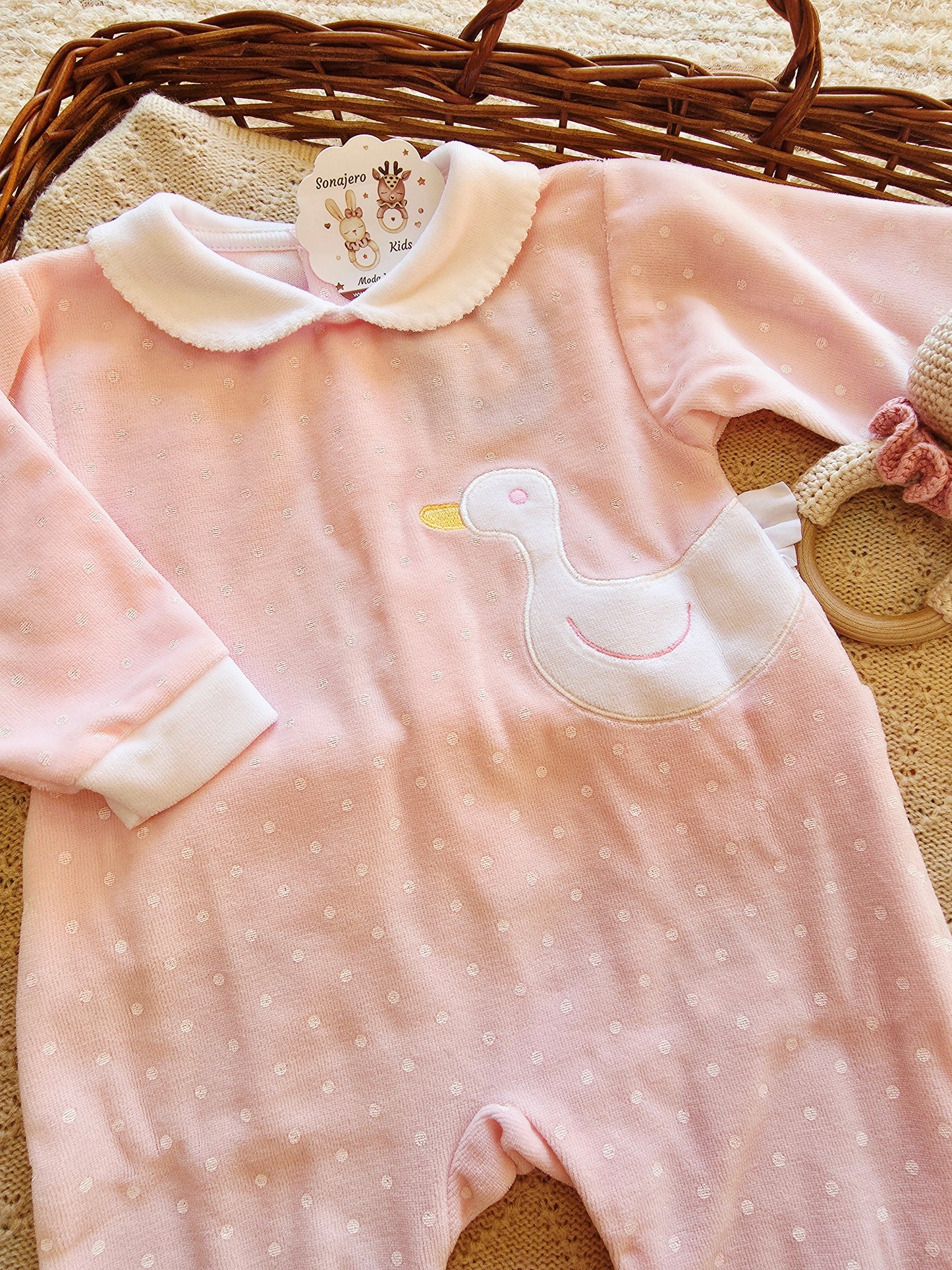 Pijama Patito Rosa