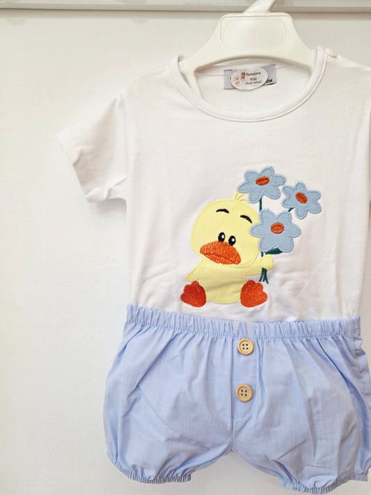 Conjunto Niño Patito Gentil