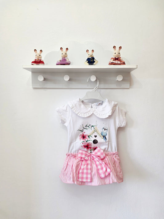 Conjunto Niña Casa Pajarito