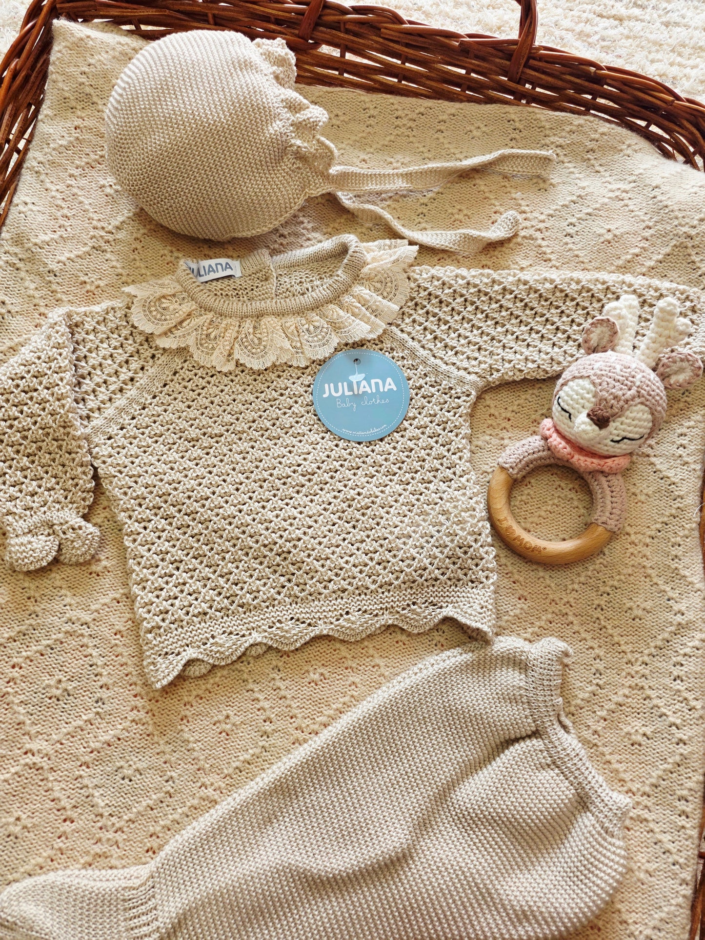 Conjunto 3p Hilo 26040 Beige
