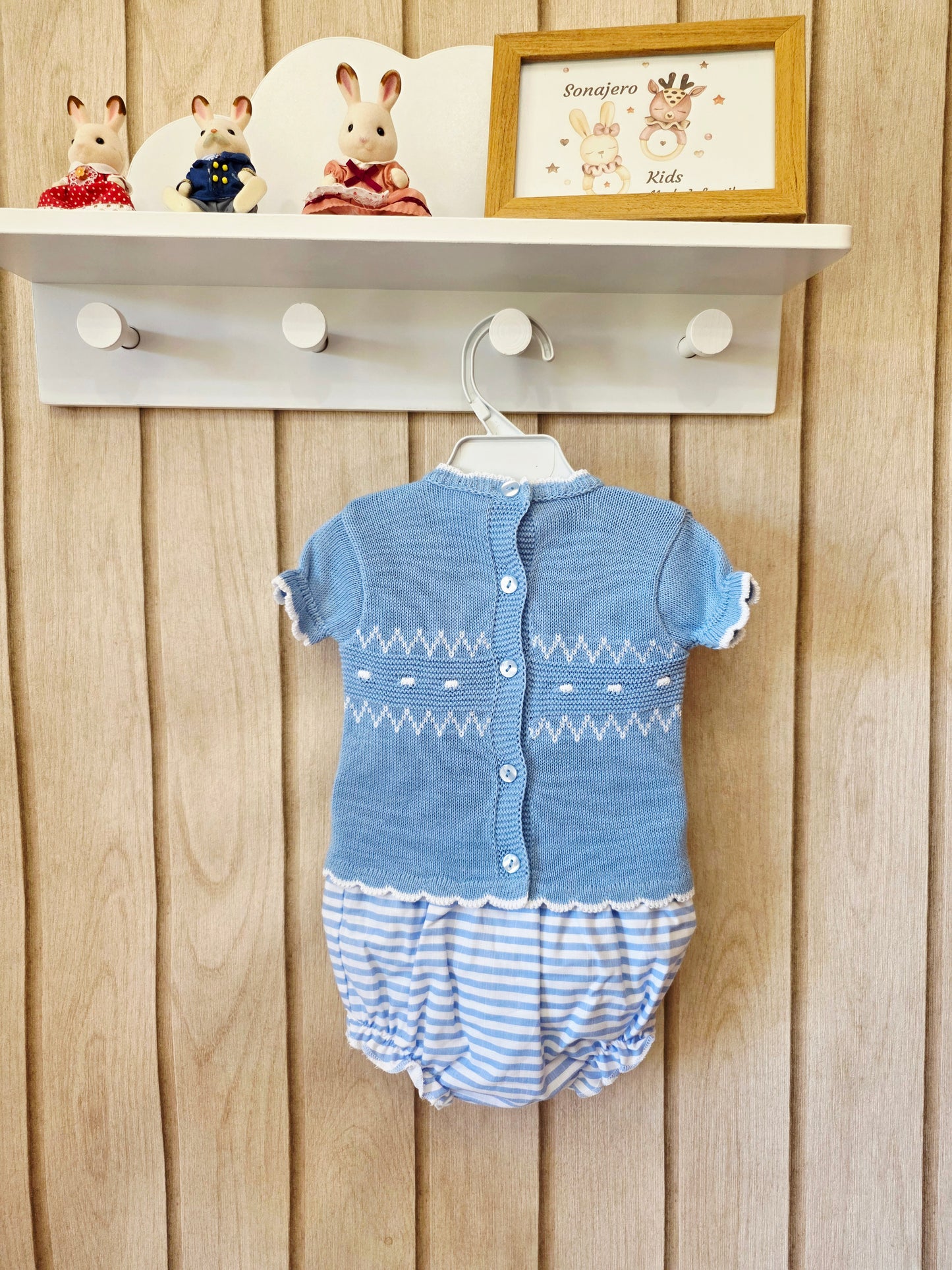 Conjunto Bebe Alicia Celeste