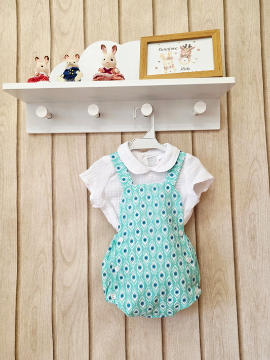 Conjunto Niño Nubes de Menta