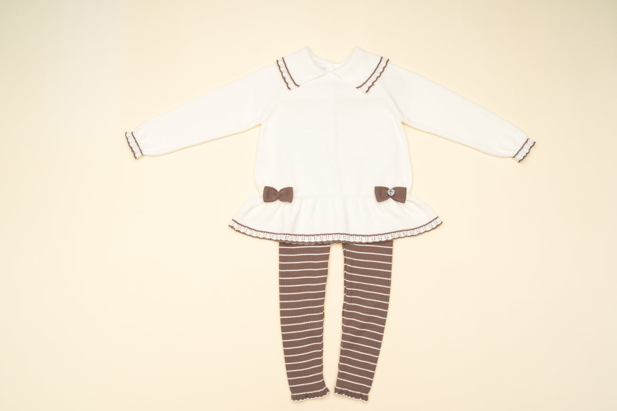 Conjunto Leggins Punto Choco