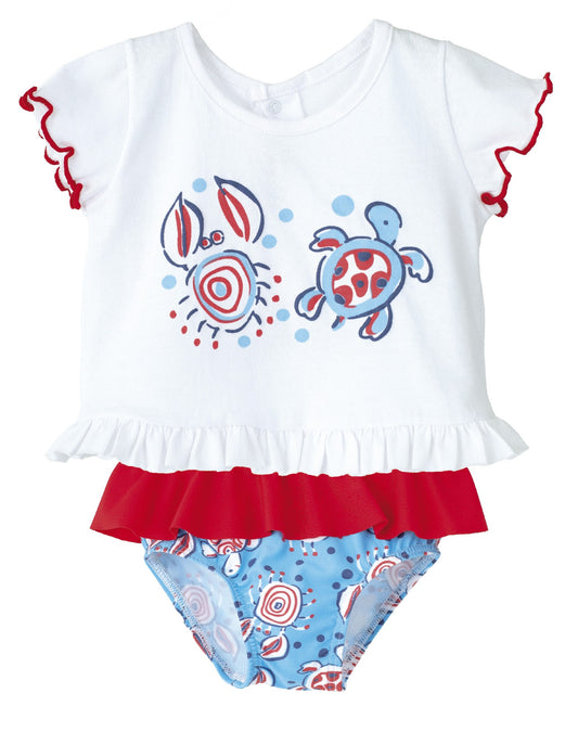 Conjunto Baño Niña Oceano