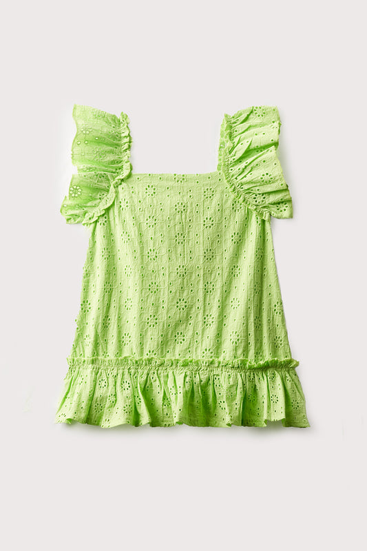 Vestido Menta Batista