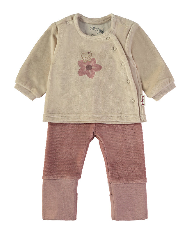 Conjunto Zorrito Flor