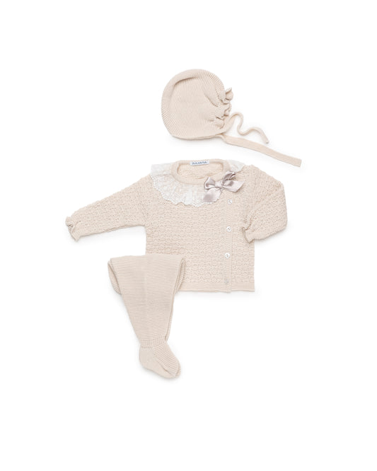 Conjunto 26551 Crema 3 Piezas