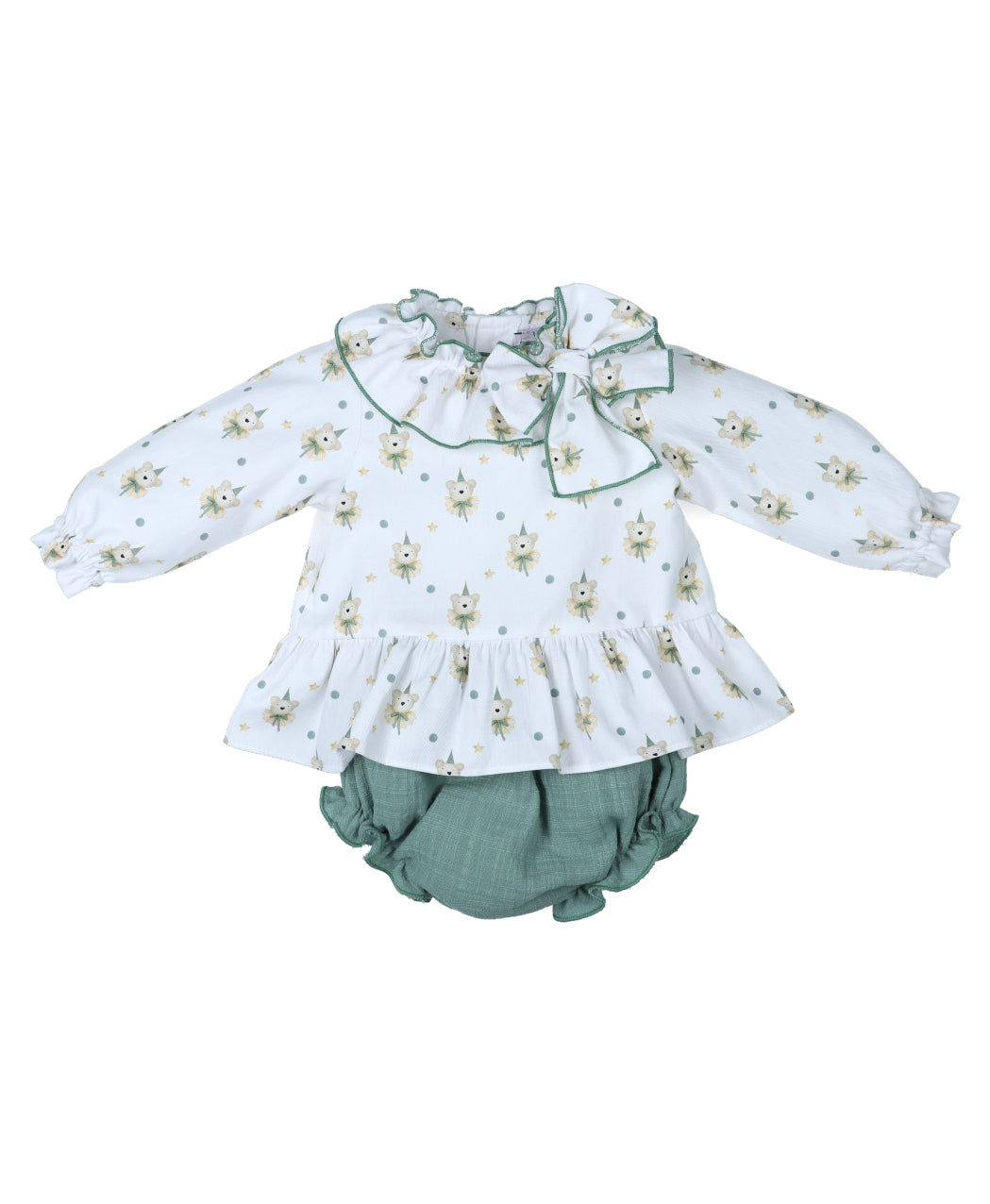 Conjunto Pololo Niño Osito Payaso