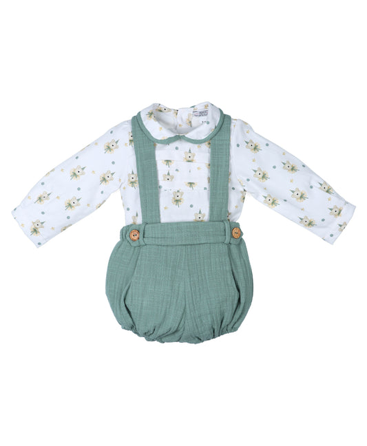 Conjunto Pololo Niño Osito Payaso