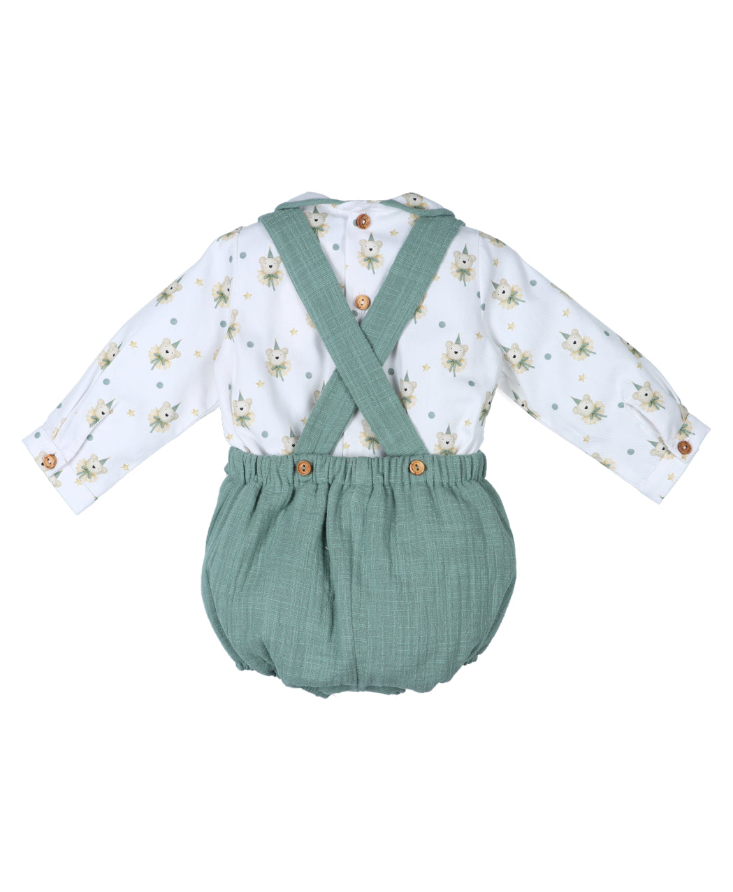 Conjunto Pololo Niño Osito Payaso