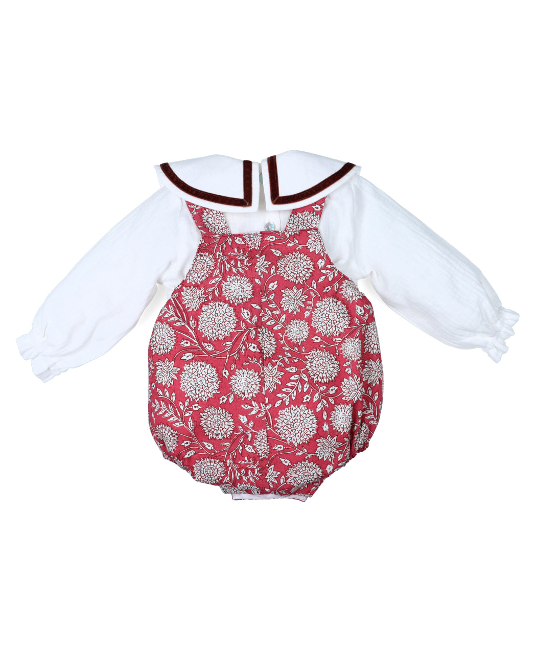 Conjunto Peto Niño Clavel Antiguo