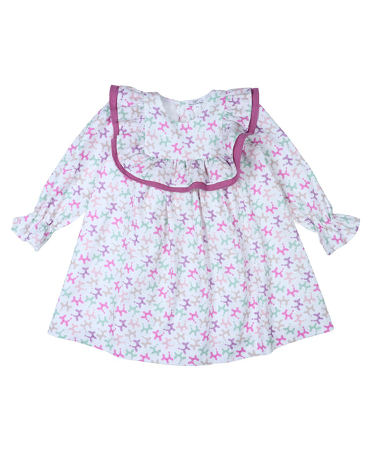 Vestido Perrito Globo