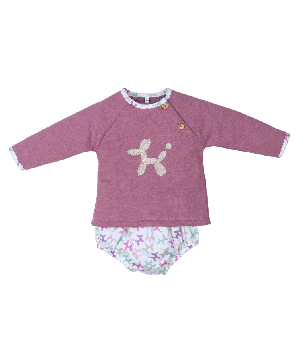 Conjunto Pololo Perrito Globo