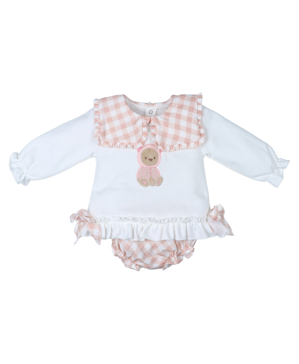 Conjunto Pololo Osito Fresa